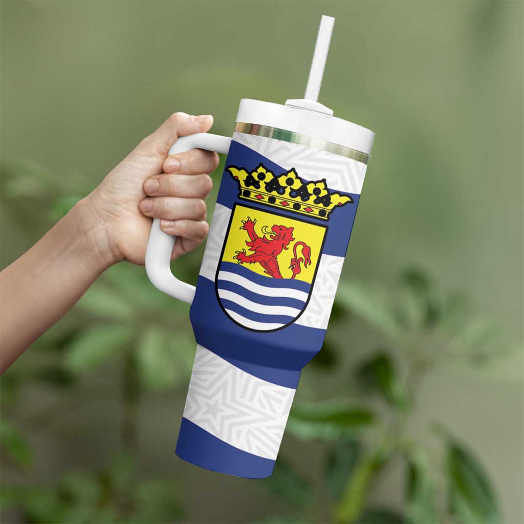 Netherlands Zeeland Province Tumbler With Handle Flag Style