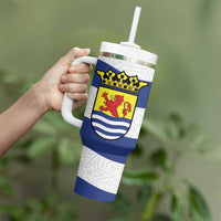 Netherlands Zeeland Province Tumbler With Handle Flag Style