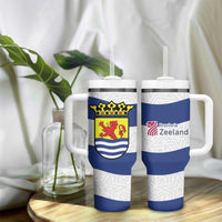 Netherlands Zeeland Province Tumbler With Handle Flag Style