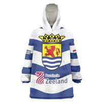 Netherlands Zeeland Province Wearable Blanket Hoodie Flag Style