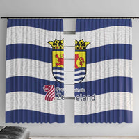 Netherlands Zeeland Province Window Curtain Flag Style