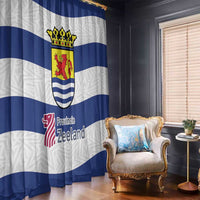 Netherlands Zeeland Province Window Curtain Flag Style