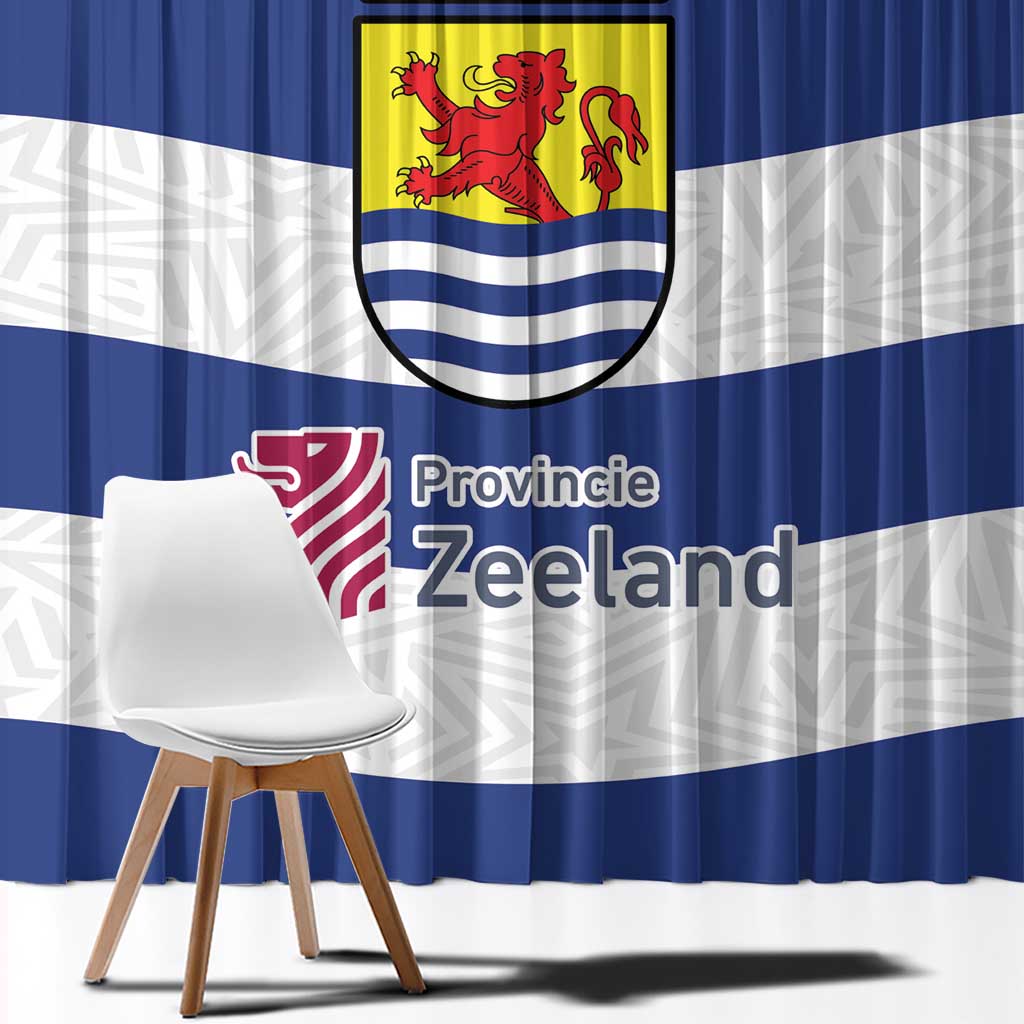 Netherlands Zeeland Province Window Curtain Flag Style