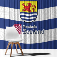Netherlands Zeeland Province Window Curtain Flag Style