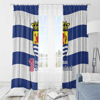 Netherlands Zeeland Province Window Curtain Flag Style
