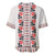 Romanian Traditional Pattern with Martenitsa Baseball Jersey Happy Martisor Day 1 March