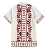 Romanian Traditional Pattern with Martenitsa Family Matching Mermaid Dress and Hawaiian Shirt Happy Martisor Day 1 March