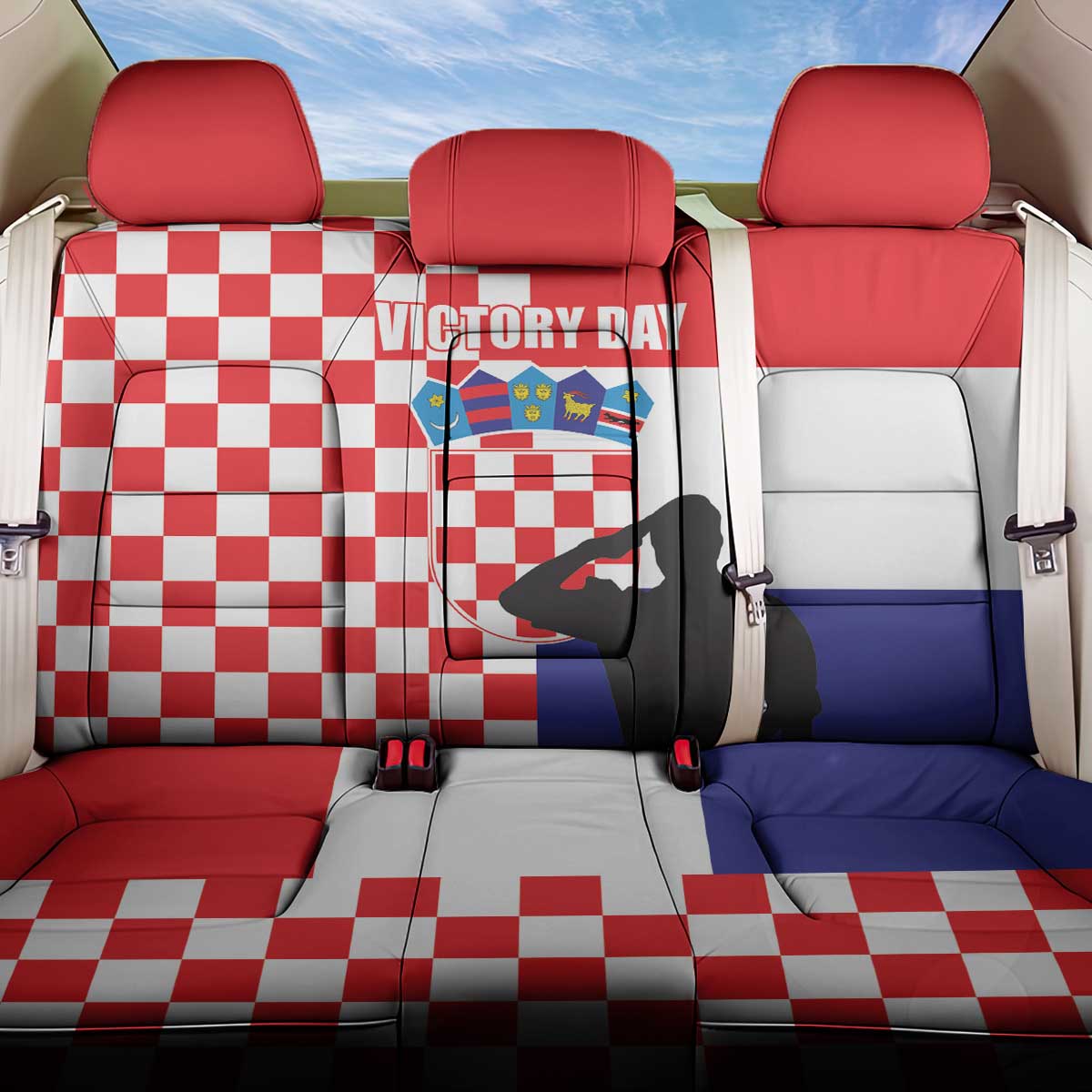Croatia Victory Day 5 August Back Car Seat Cover Dan Hrvatskih Branitelja