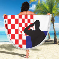 Croatia Victory Day 5 August Beach Blanket Dan Hrvatskih Branitelja