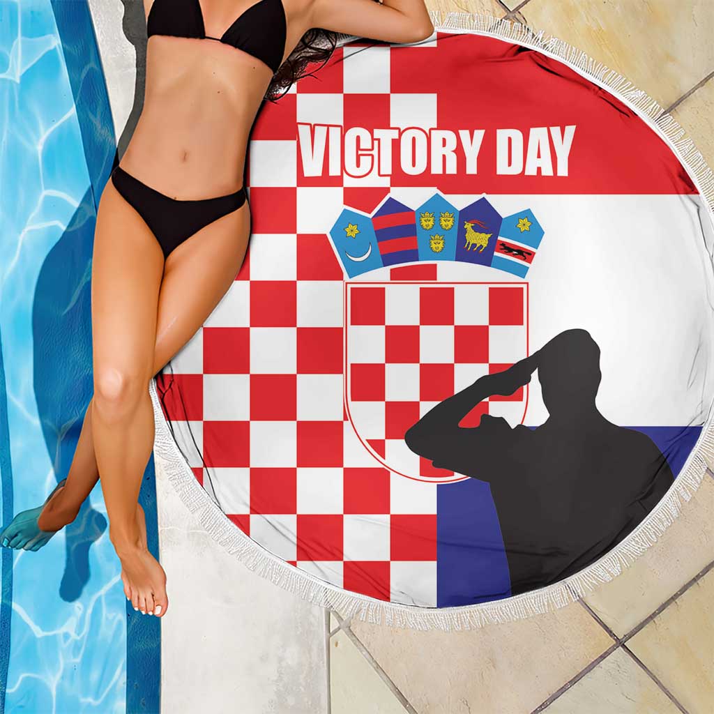 Croatia Victory Day 5 August Beach Blanket Dan Hrvatskih Branitelja