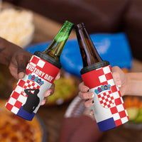 Croatia Victory Day 5 August 4 in 1 Can Cooler Tumbler Dan Hrvatskih Branitelja