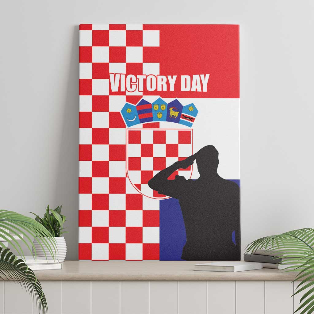 Croatia Victory Day 5 August Canvas Wall Art Dan Hrvatskih Branitelja