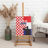 Croatia Victory Day 5 August Canvas Wall Art Dan Hrvatskih Branitelja