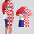 Croatia Victory Day 5 August Couples Matching Long Sleeve Bodycon Dress and Hawaiian Shirt Dan Hrvatskih Branitelja