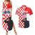 Croatia Victory Day 5 August Couples Matching Summer Maxi Dress and Hawaiian Shirt Dan Hrvatskih Branitelja