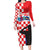 Croatia Victory Day 5 August Family Matching Long Sleeve Bodycon Dress and Hawaiian Shirt Dan Hrvatskih Branitelja