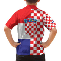 Croatia Victory Day 5 August Family Matching Off The Shoulder Long Sleeve Dress and Hawaiian Shirt Dan Hrvatskih Branitelja