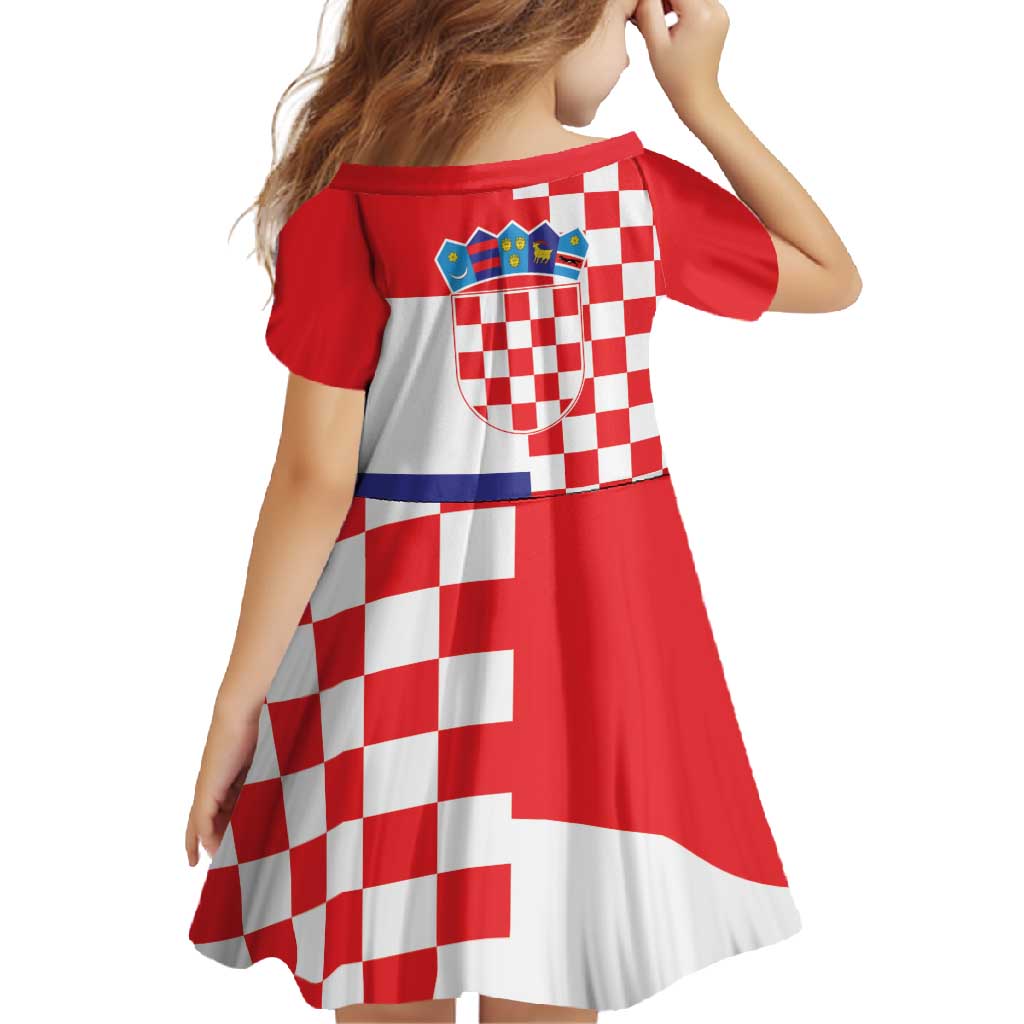 Croatia Victory Day 5 August Family Matching Off Shoulder Maxi Dress and Hawaiian Shirt Dan Hrvatskih Branitelja