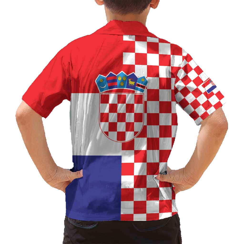 Croatia Victory Day 5 August Family Matching Tank Maxi Dress and Hawaiian Shirt Dan Hrvatskih Branitelja