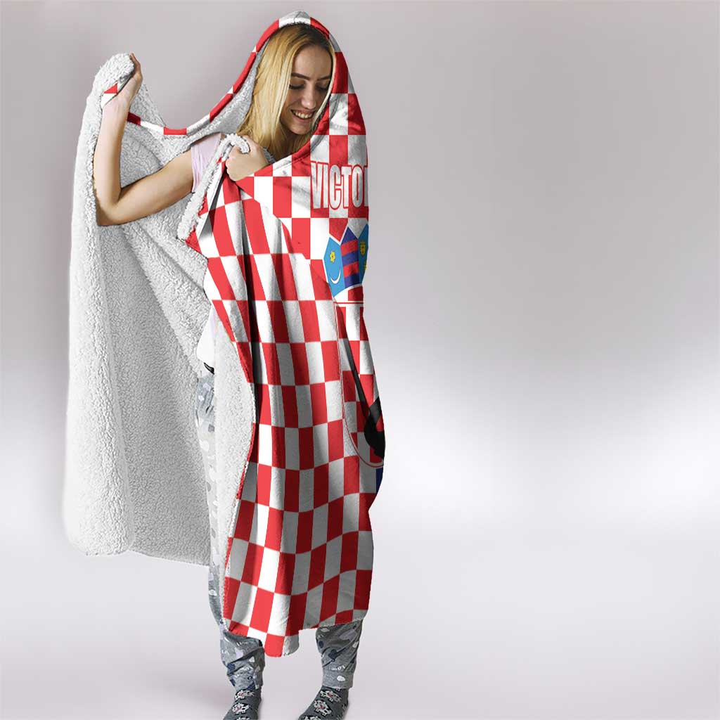 Croatia Victory Day 5 August Hooded Blanket Dan Hrvatskih Branitelja
