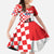 Croatia Victory Day 5 August Kid Short Sleeve Dress Dan Hrvatskih Branitelja