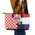 Croatia Victory Day 5 August Leather Tote Bag Dan Hrvatskih Branitelja