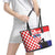 Croatia Victory Day 5 August Leather Tote Bag Dan Hrvatskih Branitelja