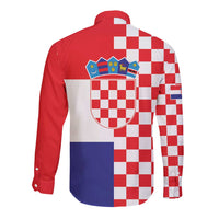 Croatia Victory Day 5 August Long Sleeve Button Shirt Dan Hrvatskih Branitelja