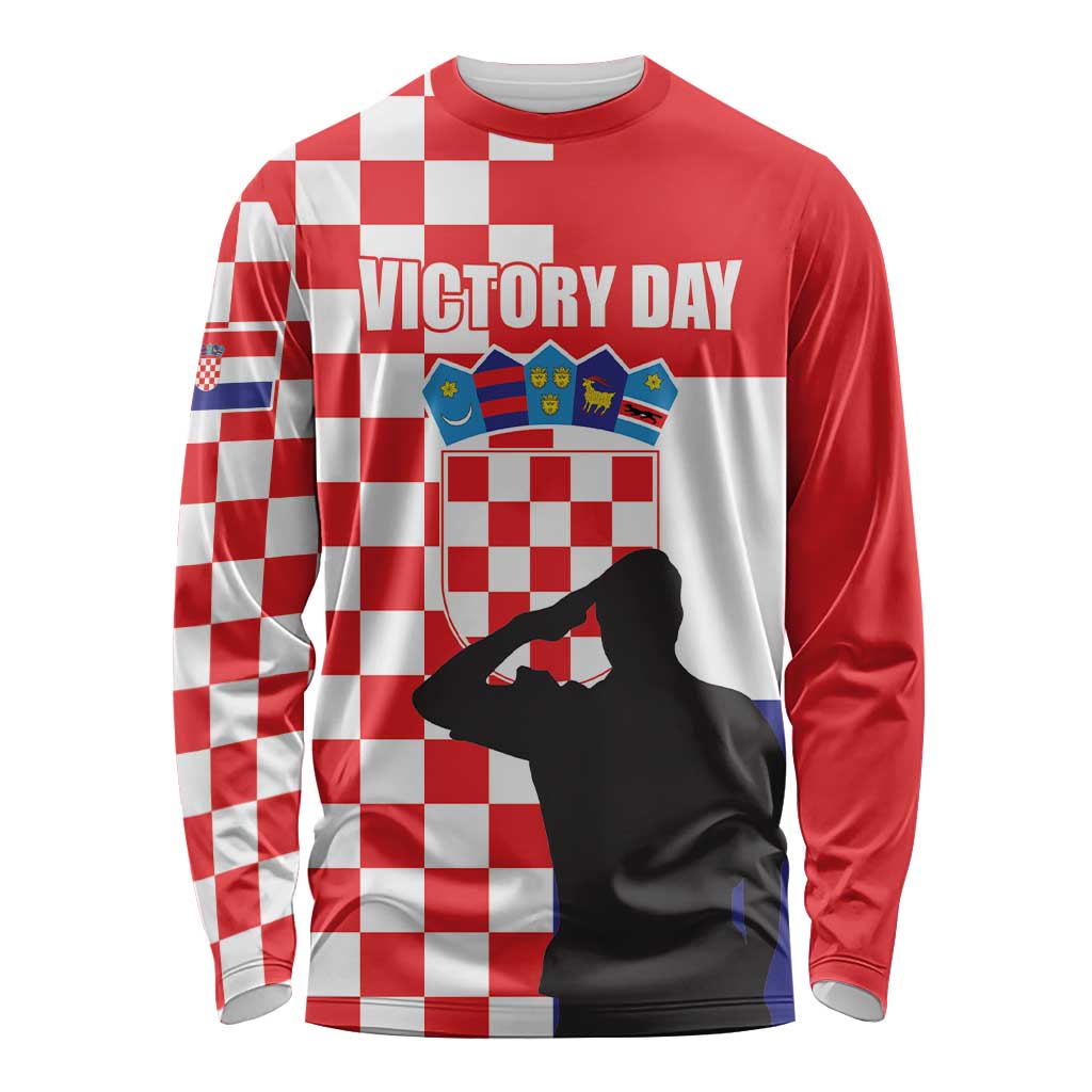 Croatia Victory Day 5 August Long Sleeve Shirt Dan Hrvatskih Branitelja