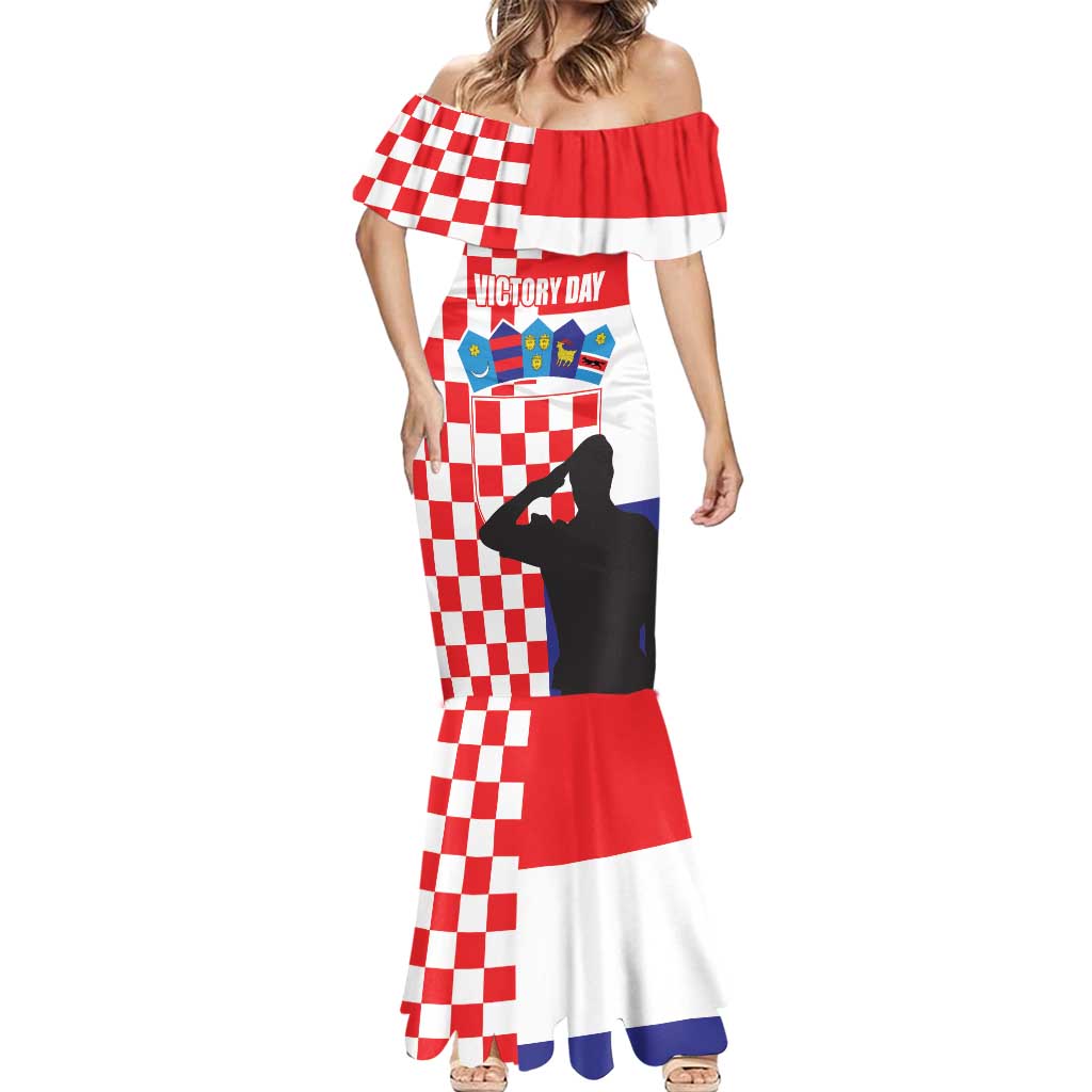 Croatia Victory Day 5 August Mermaid Dress Dan Hrvatskih Branitelja