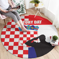 Croatia Victory Day 5 August Round Carpet Dan Hrvatskih Branitelja