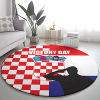 Croatia Victory Day 5 August Round Carpet Dan Hrvatskih Branitelja