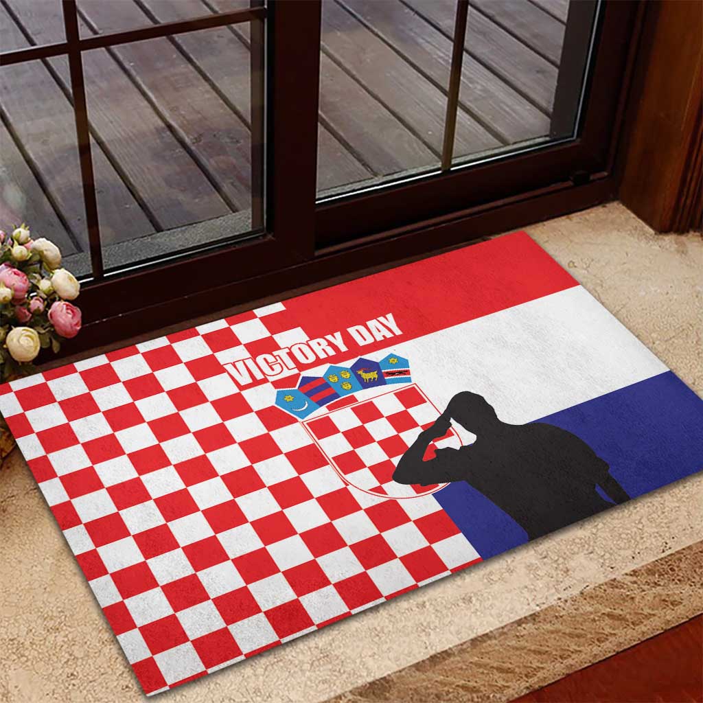 Croatia Victory Day 5 August Rubber Doormat Dan Hrvatskih Branitelja