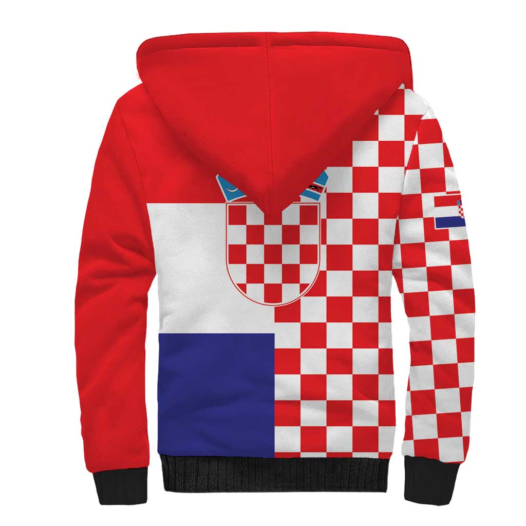 Croatia Victory Day 5 August Sherpa Hoodie Dan Hrvatskih Branitelja