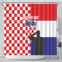 Croatia Victory Day 5 August Shower Curtain Dan Hrvatskih Branitelja
