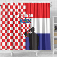 Croatia Victory Day 5 August Shower Curtain Dan Hrvatskih Branitelja
