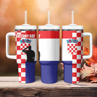 Croatia Victory Day 5 August Tumbler With Handle Dan Hrvatskih Branitelja