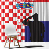 Croatia Victory Day 5 August Window Curtain Dan Hrvatskih Branitelja