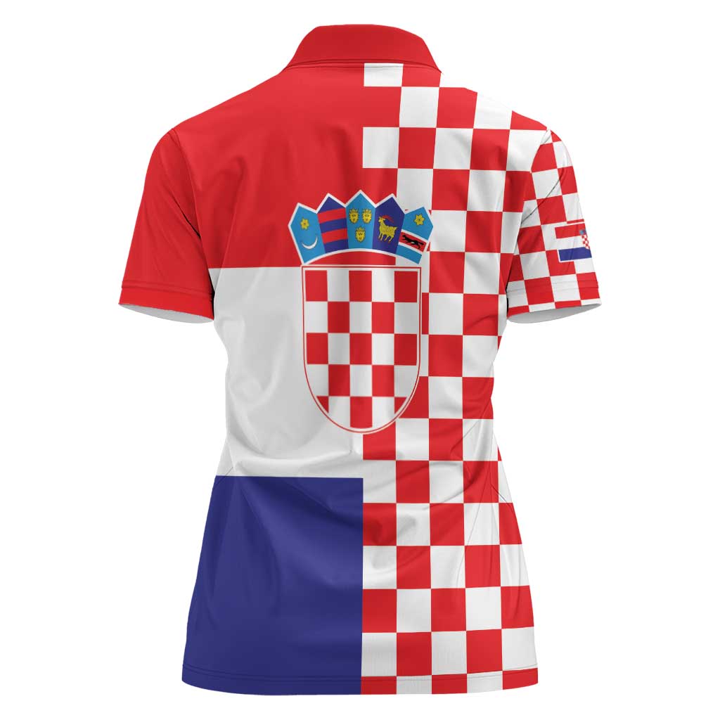 Croatia Victory Day 5 August Women Polo Shirt Dan Hrvatskih Branitelja