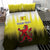 Netherlands Provincie Zuid-Holland Personalized Bedding Set Flag Style