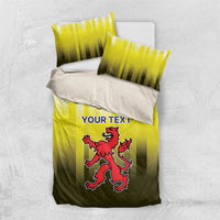 Netherlands Provincie Zuid-Holland Personalized Bedding Set Flag Style