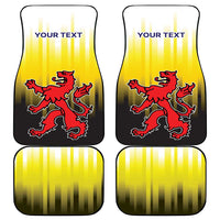 Netherlands Provincie Zuid-Holland Personalized Car Mats Flag Style