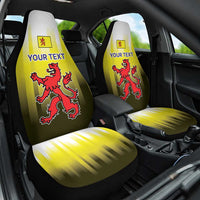Netherlands Provincie Zuid-Holland Personalized Car Seat Cover Flag Style