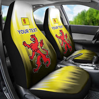 Netherlands Provincie Zuid-Holland Personalized Car Seat Cover Flag Style