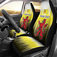 Netherlands Provincie Zuid-Holland Personalized Car Seat Cover Flag Style