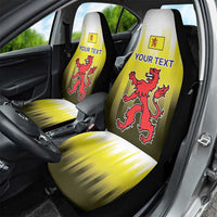 Netherlands Provincie Zuid-Holland Personalized Car Seat Cover Flag Style