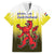 Netherlands Provincie Zuid-Holland Personalized Family Matching Long Sleeve Bodycon Dress and Hawaiian Shirt Flag Style