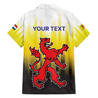 Netherlands Provincie Zuid-Holland Personalized Family Matching Long Sleeve Bodycon Dress and Hawaiian Shirt Flag Style