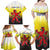 Netherlands Provincie Zuid-Holland Personalized Family Matching Off Shoulder Maxi Dress and Hawaiian Shirt Flag Style
