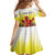 Netherlands Provincie Zuid-Holland Personalized Family Matching Off Shoulder Short Dress and Hawaiian Shirt Flag Style
